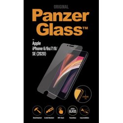PanzerGlass sk&auml;rmskydd iPhone SE (2020)/8/7/6 - klar