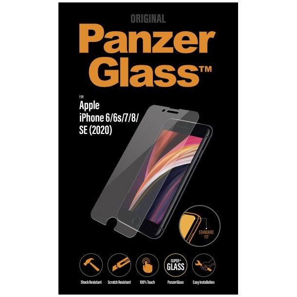 PanzerGlass Apple iPhone SE (2020)/8/7/6, Clear