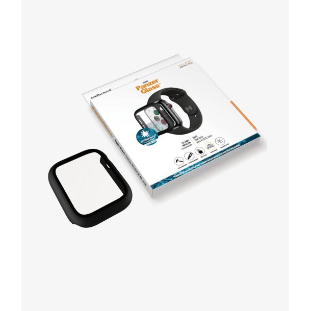PanzerGlass sk&auml;rmskydd Apple Watch 4/5/6/SE 40 mm - svart
