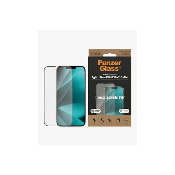 PanzerGlass iPhone 14 Plus/13 Pro Max UWF AB w. Applicator