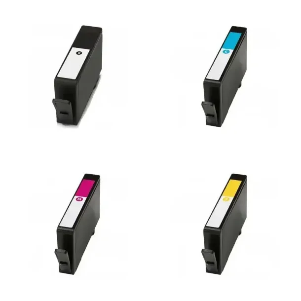 Pixojet blckpatroner HP 924E XL - 4K0V0NE, 4 st. rabattpaket 44 ml
