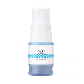 Kompatibel refill blk Canon GI 55 - 6289C001 cyan 40 ml