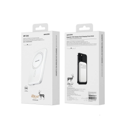 Kompatibel Apple MagSafe Battery Pack, hvid 15W