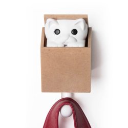 Qualy Kitt-a-boo v&auml;ggkrok, vit/brun