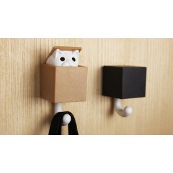 Qualy Kitt-a-boo v&auml;ggkrok, vit/brun