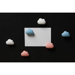 Qualy Cloud Magnet, Bl/ Ljusrosa