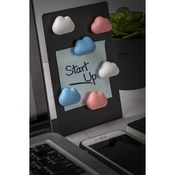 Qualy Cloud Magnet, Bl/ Ljusrosa