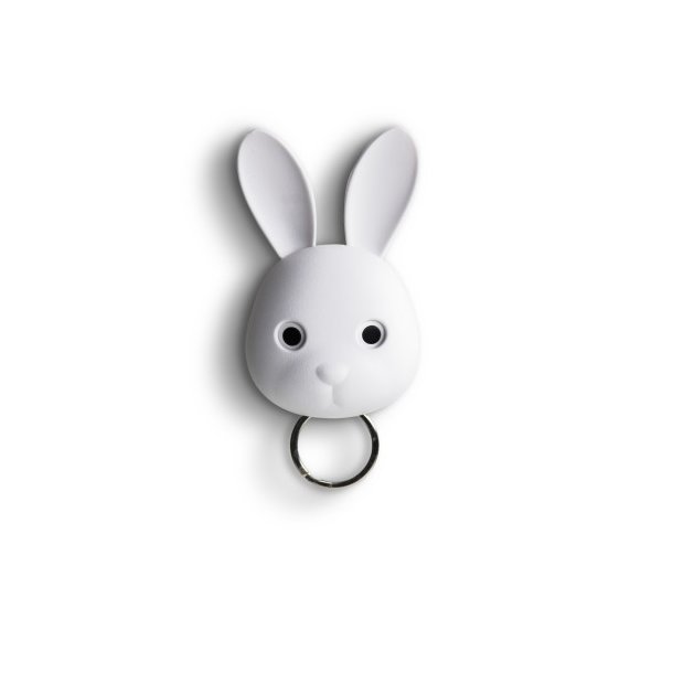 Qualy Bella Bunny Key Holder, Hvid