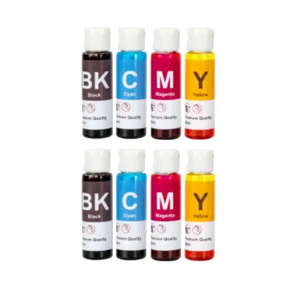 Kompatibel refill blk Epson, 8 stk. rabatpakke 240 ml