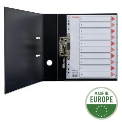 Esselte Register PP A4 Maxi 1-10 - Gr (10 st)