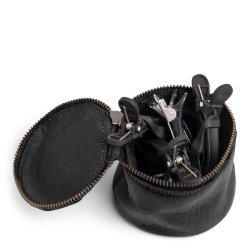 Muud Helsinki XL F&ouml;rvaring - L&auml;der, Svart