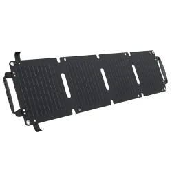 Choetech solpanel med 2 portar, 28W, gr
