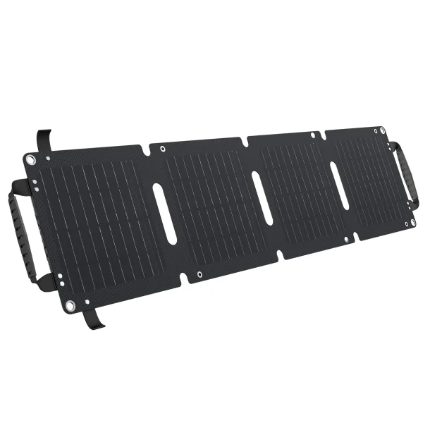 Choetech solpanel med 2 portar, 28W, gr