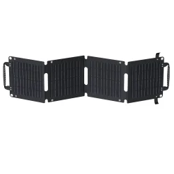 Choetech solpanel med 2 portar, 28W, gr