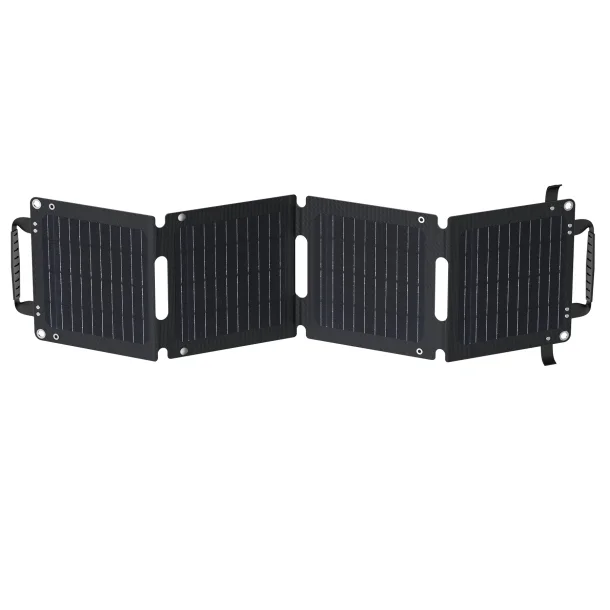 Choetech solpanel med 2 portar, 28W, gr