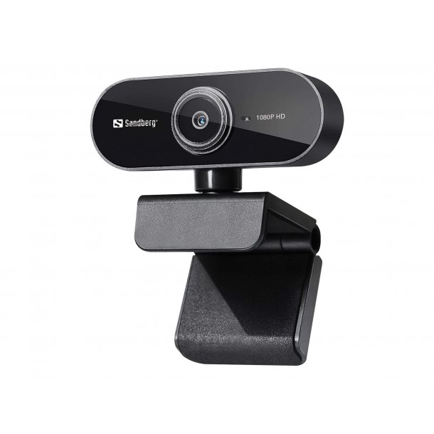 Sandberg USB Webcam Flex 1080P HD, Svart