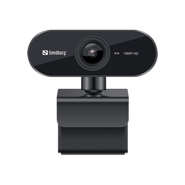 Sandberg USB Webcam Flex 1080P HD, Sort