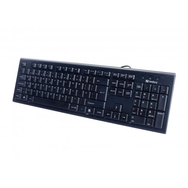 Sandberg Wired USB Office Tastatur, Sort (Nordic)