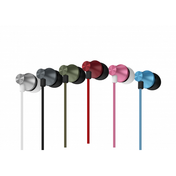 In-ear h&ouml;rlurar W180, vit