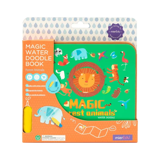 mierEdu Vandmalebog - Forrest Animals