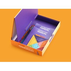 mierEdu Magnetbog - Tangram, start-st