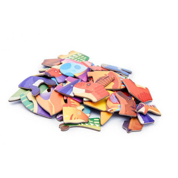 mierEdu Magnetbog - Dinosaur