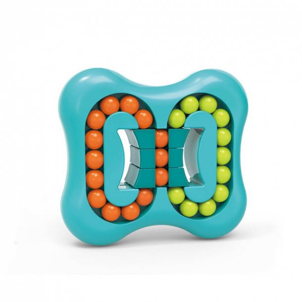 Fidget Toys - Puzzle Beads, blue, squared