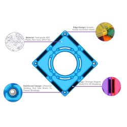 Magnetic Tiles kuglebane 88 stk + 60 stk byggest