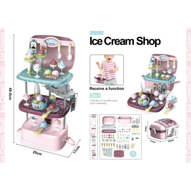 To-Go Glassbutik, 3-i-1-lekset