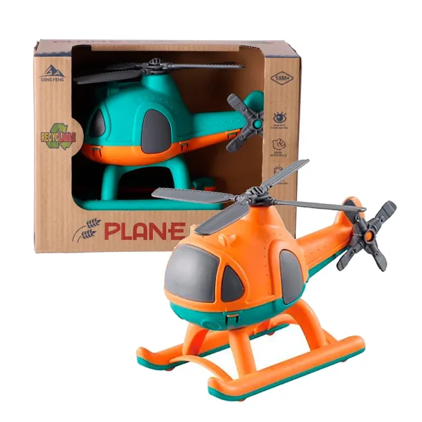 Plane Air Corps Toy Helicopter (bioplast)