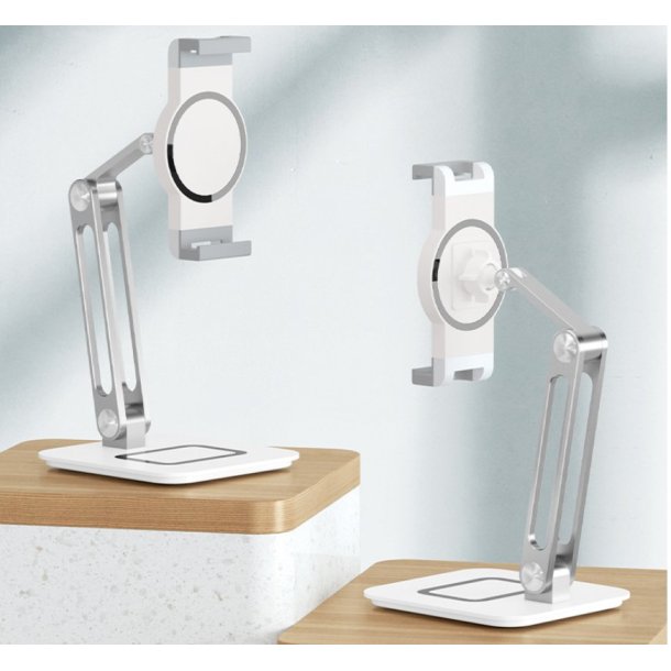 Tablet/mobil bordst&auml;ll, silver