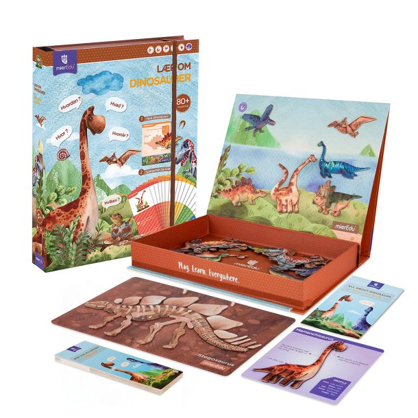 mierEdu Kreativt magnetisk legest - Dinosaur (DA)