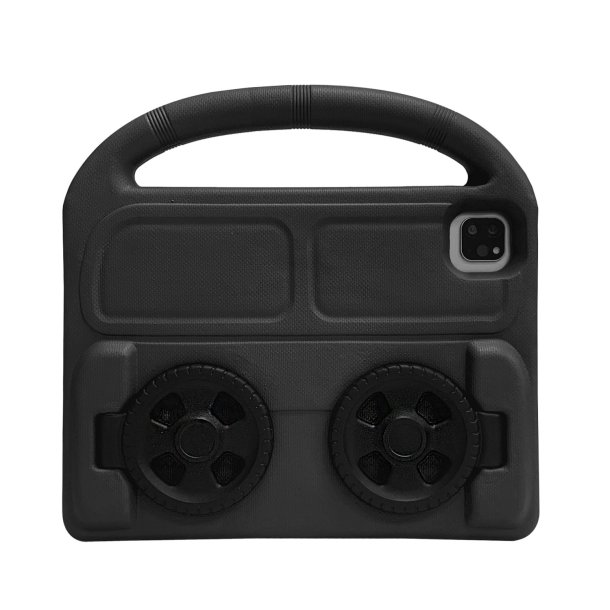 Wheel cover f&ouml;r iPad Pro 11 (2018-2022) / Air 4/5 (10,9") / iPad 10 (10,9") (2022), svart