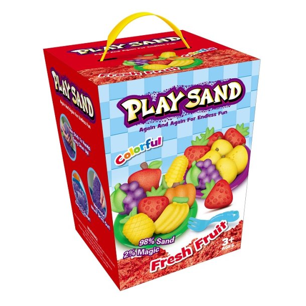 Kinetic Sand, Frisk frugt, 908 g (4 farver)