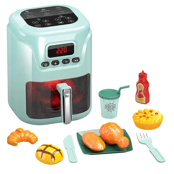 My Little Home Toy Air Fryer with Light and Sound