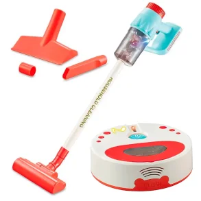 Legetjs stvsuger og -robotstvsuger, 3-i-1