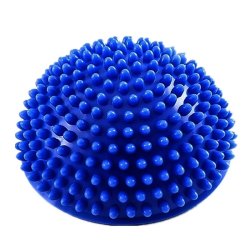 Balance pindsvin med massageknopper, 16 cm, bl