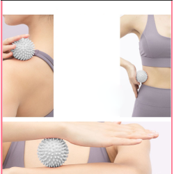 Massage bold, 9 cm, lilla