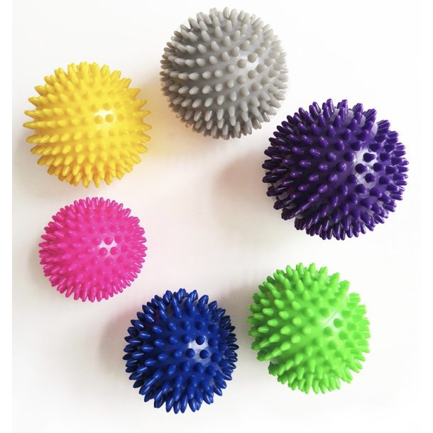 Massage bold, 9 cm, lilla