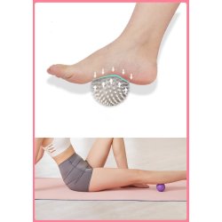 Massage bold, 9 cm, lilla
