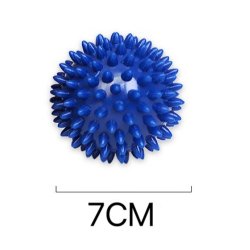 Massage bold, 7 cm, gul