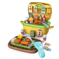 To-Go Fastfood restaurang, 3-i-1 leksaksset