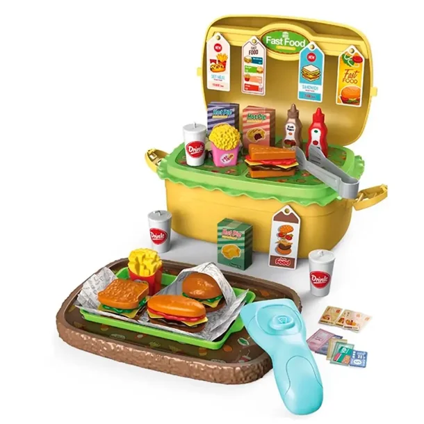 To-Go Fastfood restaurant, 3-in-1 playset