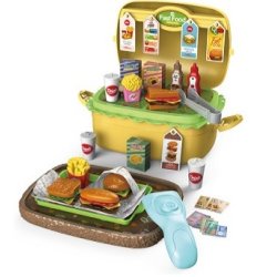 To-Go Fastfood restaurang, 3-i-1 leksaksset