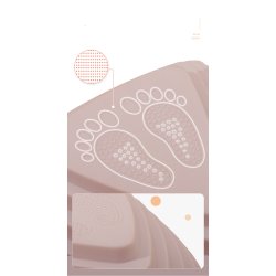 Trningstenar - 6 st set fr balans, motorik och rehabilitering