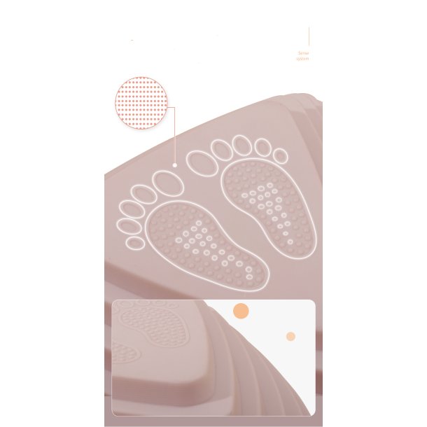 Trningstenar - 6 st set fr balans, motorik och rehabilitering