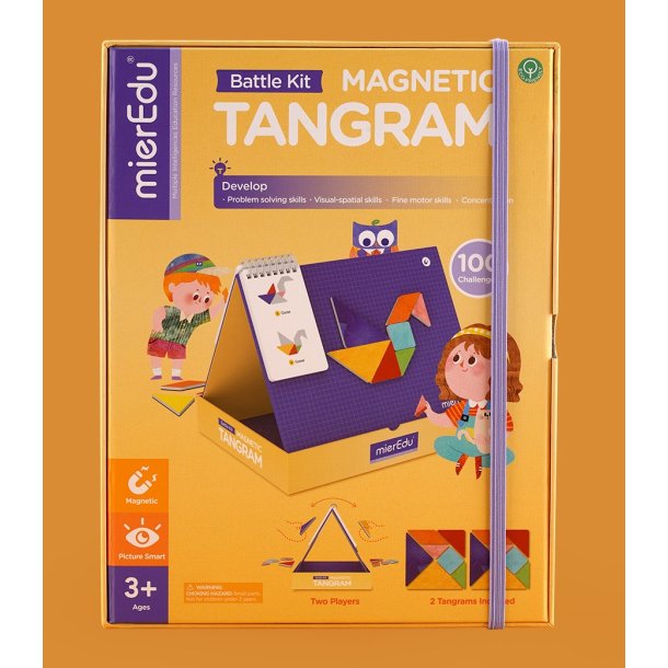 mierEdu Magnetisk tangram - Duel st