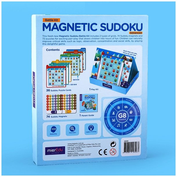 mierEdu Magnetisk sudoku - Duel st