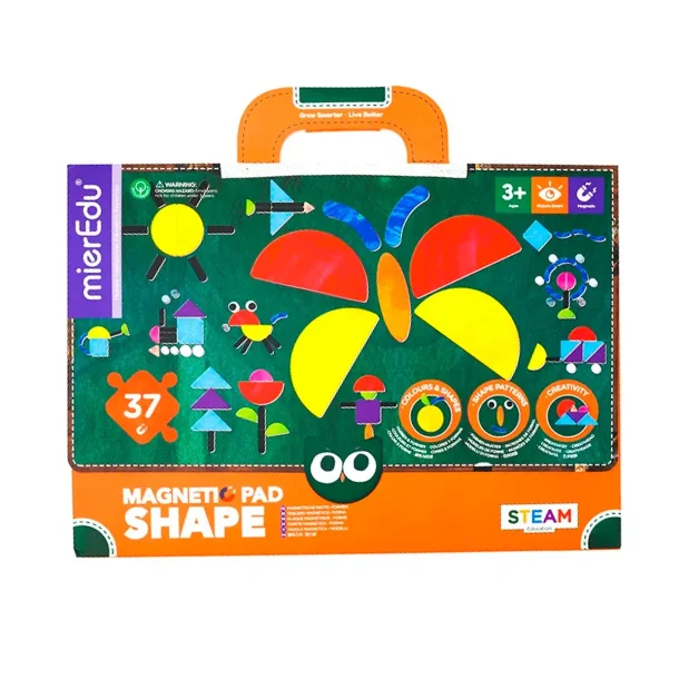 mierEdu Magnetisk legetavle - Shapes
