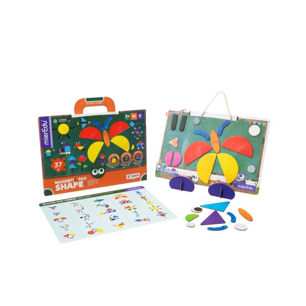 mierEdu Magnetisk legetavle - Shapes